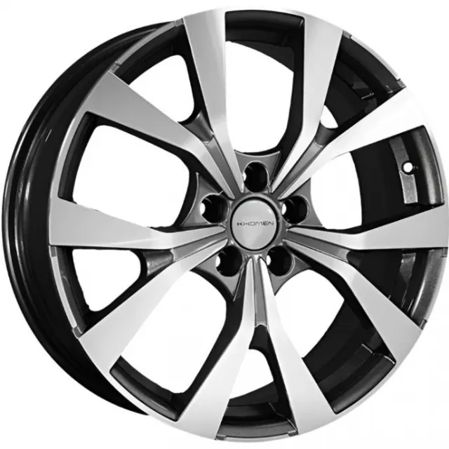 Диски Khomen KHW 1906 7x19 5*108 ET45 DIA65.1 Gray-FP Литой