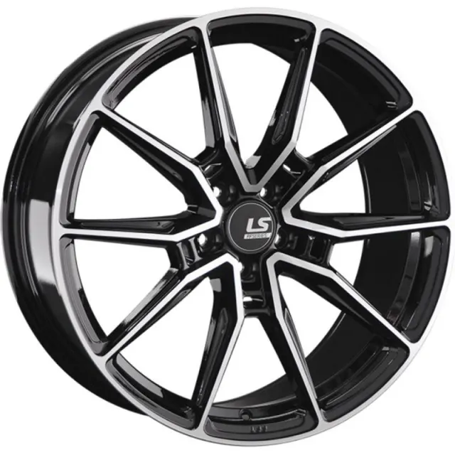 Диски LS FlowForming RC58 9x20 5*112 ET20 DIA66.6 BKF Литой