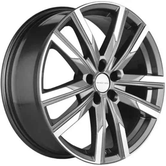 Диски Khomen KHW 1905 7.5x19 5*114.3 ET47 DIA60.1 Gray-FP Литой