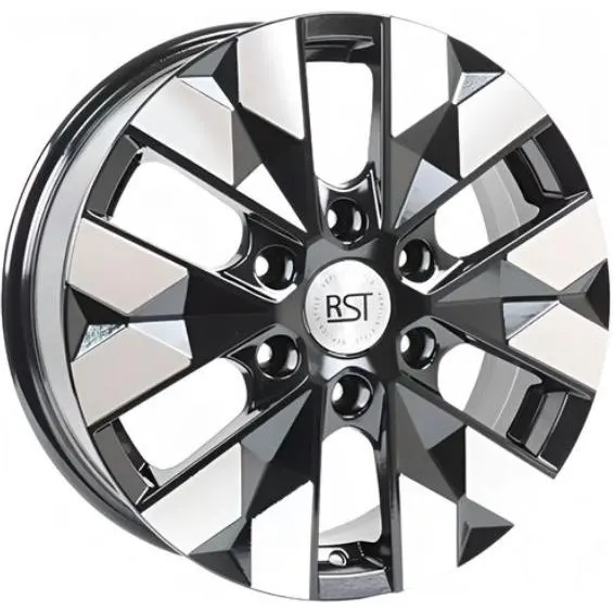 Диски RST R237 6.5x17 6*139.7 ET48 DIA92.5 BKFP Литой