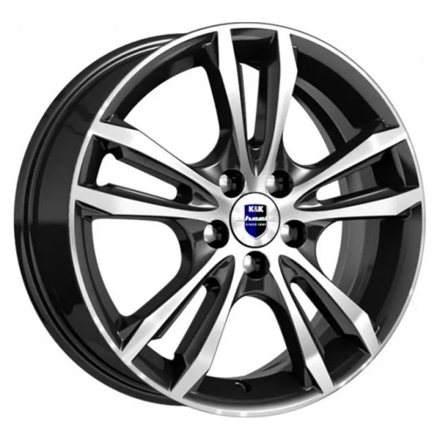 Диски K&K Samara 6x16 4*114.3 ET40 DIA67.1 Алмаз черный SK Литой