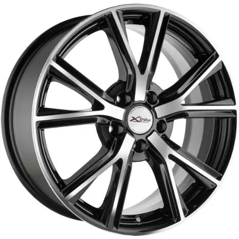 Диски  X'trike X-122 7.5x18 5*114.3 ET35 DIA67.1 BKFP Литой купить 