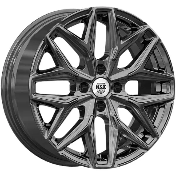 Диски K&K Ариус 7x17 5*112 ET40 DIA57.1 Черный Литой