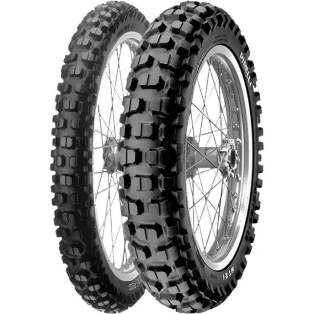 Летние мотошины Pirelli MT21 Rallycross 80/90 R21 48P Передняя Эндуро