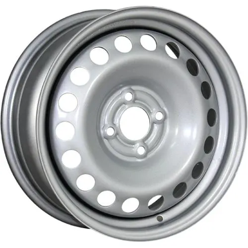 Диски  Trebl 64A50C P 6x15 4*100 ET50 DIA60.1 Silver Штампованный купить 