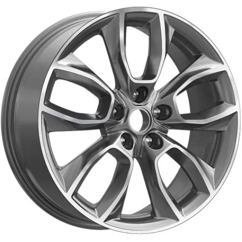 Диски Скад КР001 7x18 5*114.3 ET45 DIA60.1 Diamond gloss graphite Литой