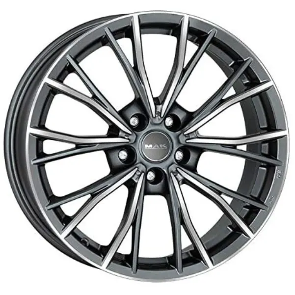 Диски MAK Mark 7.5x18 5*120 ET45 DIA72.6 Gunmetal Mirror Face Литой