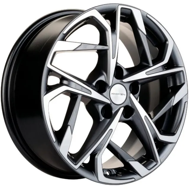 Диски Khomen KHW 1716 7x17 5*110 ET40 DIA67.1 Gray-FP Литой