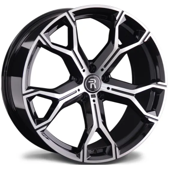 Диски Replay MR163 9.5x22 5*112 ET45 DIA66.6 BKF Литой