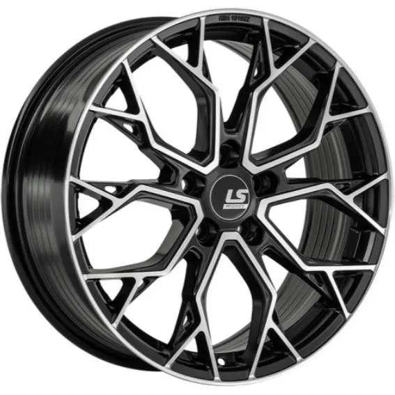 Диски LS FlowForming RC108 7.5x18 5*108 ET45 DIA65.1 BKSF Литой