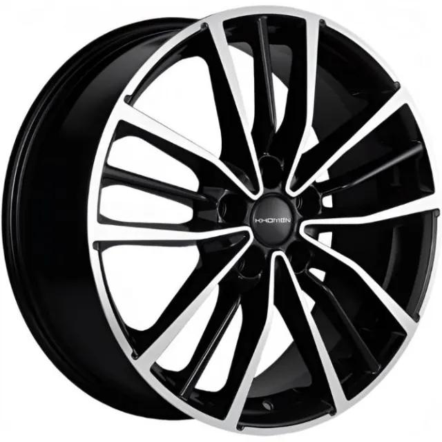 Диски Khomen KHW 1812 7x18 5*114.3 ET48.5 DIA67.1 Black-FP Литой