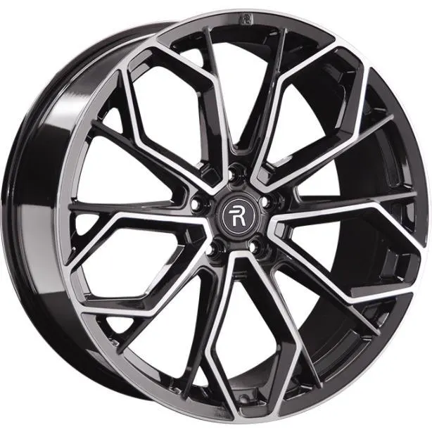 Диски Replay MR303 9.5x22 5*112 ET45 DIA66.6 BKF Литой