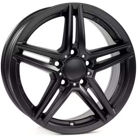 Диски  Rial M10 6.5x17 5*112 ET44 DIA66.6 Racing Black Литой купить 