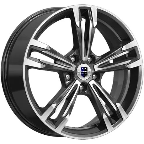 Диски K&K Karrera Light 7x18 5*115 ET45 DIA70.1 Алмаз черный Литой