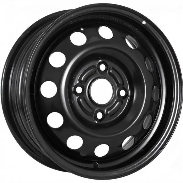 Диски Евразиа Тапо 54A43C 5.5x15 4*100 ET43 DIA60.1 Black Штампованный