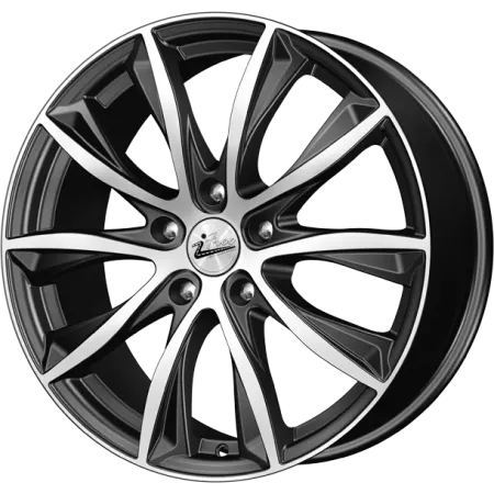 Диски  iFree Кazaнтип 7.5x18 5*105 ET38 DIA56.6 Блэк Джек Литой купить 