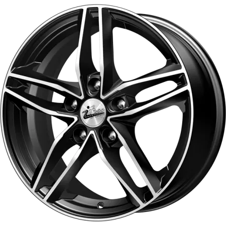 Диски iFree Moskva 6.5x16 5*100 ET48 DIA56.1 Блэк Джек Литой