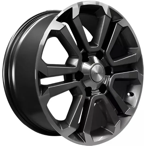 Диски Khomen KHW 1817 7.5x18 6*139.7 ET30 DIA106.1 Gray-FP Литой