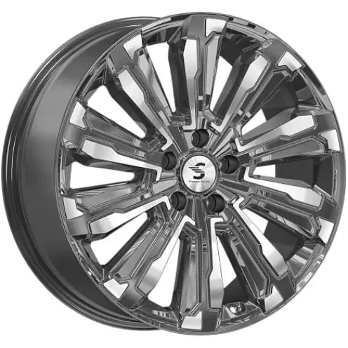 Диски  Скад Humber 8x20 5*114.3 ET35 DIA60.1 Алмаз графит Литой купить 