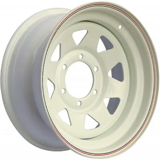 Диски Off Road Wheels Niva 7x15 5*139.7 ET30 DIA98.5 White Штампованный