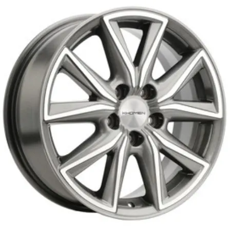 Диски  Khomen KHW 1706 7x17 5*114.3 ET45 DIA60.1 GMF Литой купить 