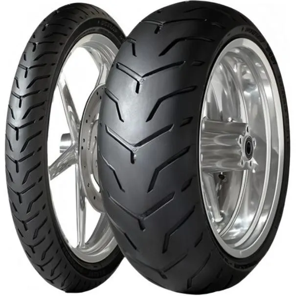 Летние мотошины Dunlop D407 180/55 R18 80H Задняя Чоппер/Круйзер