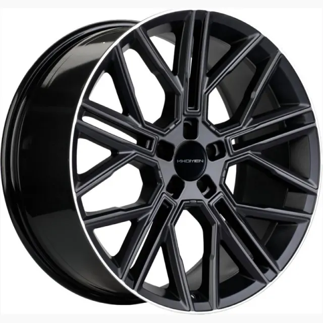 Диски Khomen KHW 2101 9.5x21 5*120 ET49 DIA72.6 Black Matt MR Литой