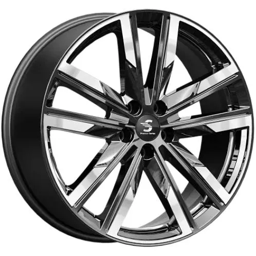 Диски K&K КР014 8x20 5*114.3 ET45 DIA66.1 Алмаз черный Литой