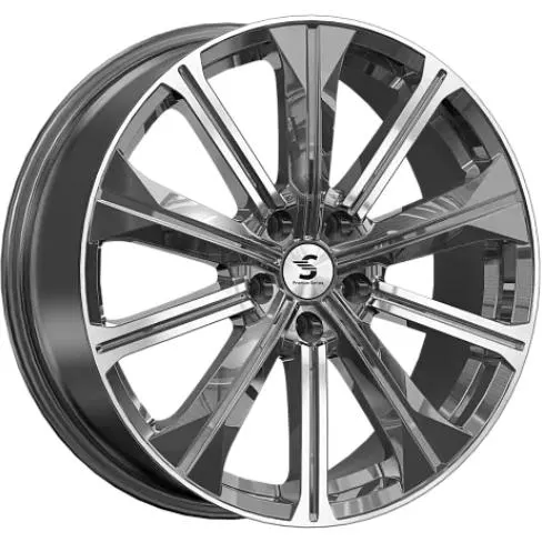 Диски  K&K КР013 7x19 5*108 ET45 DIA60.1 Diamond gloss graphite Литой купить 