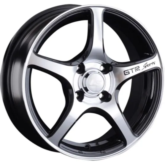 Диски LS 537 6.5x16 4*108 ET26 DIA65.1 BKF Литой