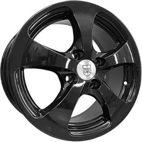 Диски  Tech Line 403 5.5x14 4*98 ET32 DIA58.6 BL Литой купить 