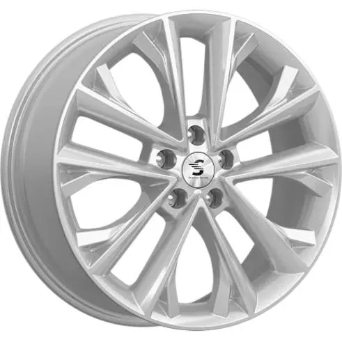 Диски  K&K KP012 7x18 5*114.3 ET37 DIA66.6 Elite silver Литой купить 