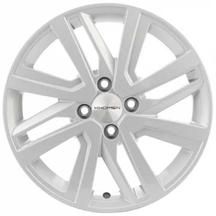Диски  Khomen KHW 1609 6x16 4*100 ET48 DIA54.1 G-Silver Литой купить 