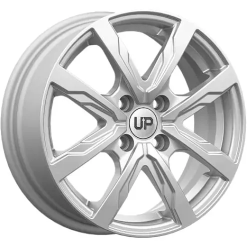 Диски Wheels UP UP122 6x15 4*114.3 ET40 DIA66.1 Silver Classic Литой