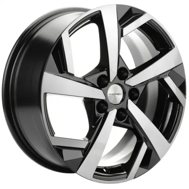 Диски Khomen KHW 1712 7x17 5*108 ET43 DIA65.1 Black-FP Литой