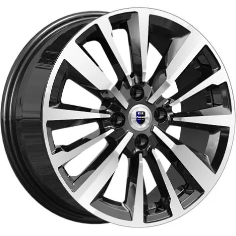 Диски  K&K Эрман 6.5x16 4*100 ET50 DIA60.1 Алмаз черный Литой купить 