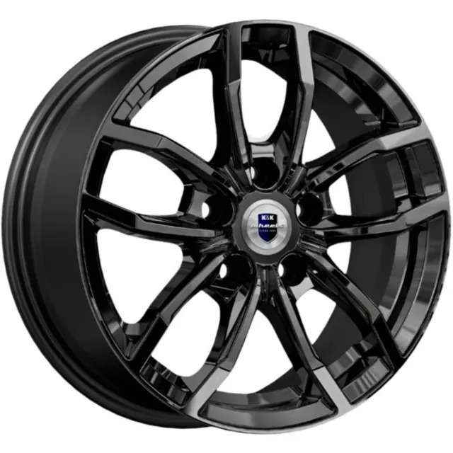 Диски K&K Фрост 6.5x15 5*100 ET38 DIA57.1 Черный Литой