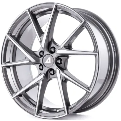 Диски  Alutec ADX.01 8.5x18 5*112 ET40 DIA70.1 Metallic Platinum Front Polished Литой купить 