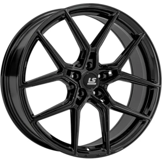 Диски LS FlowForming RC100 9.5x22 5*108 ET48 DIA63.3 BK Литой