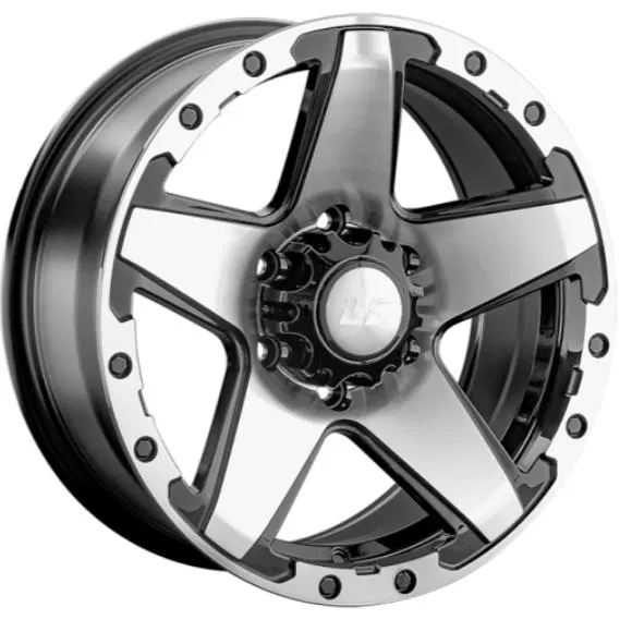Диски LS 1284 8x16 5*150 ET2 DIA110.1 BKF Литой
