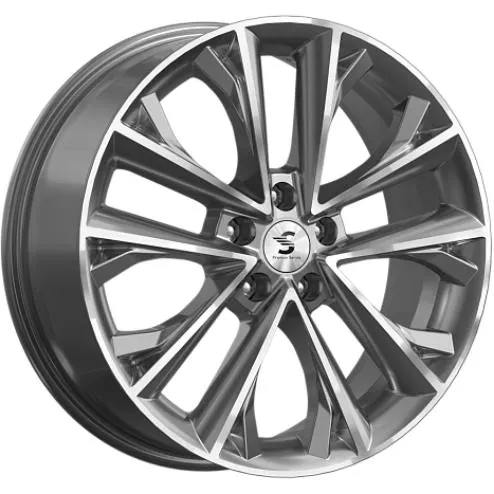 Диски  K&K КР012 7x18 5*108 ET33 DIA60.1 Алмаз графит Литой купить 
