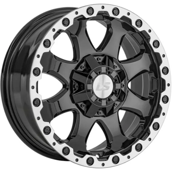 Диски LS 1375 8x17 5*150 ET45 DIA110.1 BKL Литой