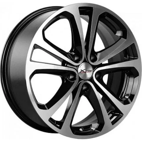 Диски  X'trike X-113 7x17 5*115 ET41 DIA70.1 BKFP Литой купить 