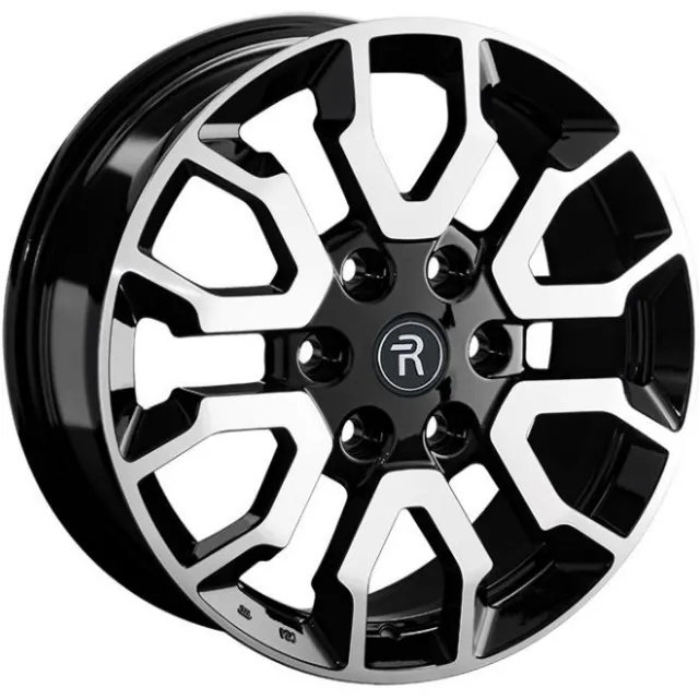 Диски Replay TY379 7.5x18 6*139.7 ET60 DIA95.1 BKF Литой