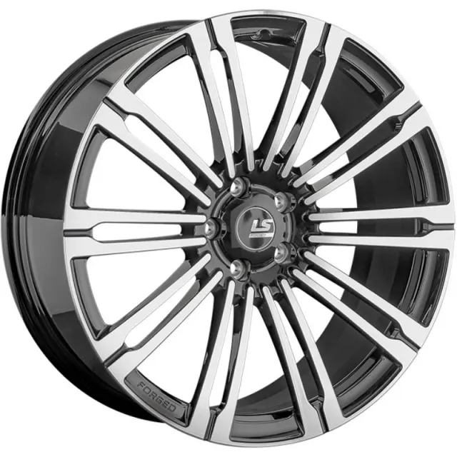 Диски LS Forged FG16 9.5x22 5*120 ET49 DIA72.6 BKF Кованый