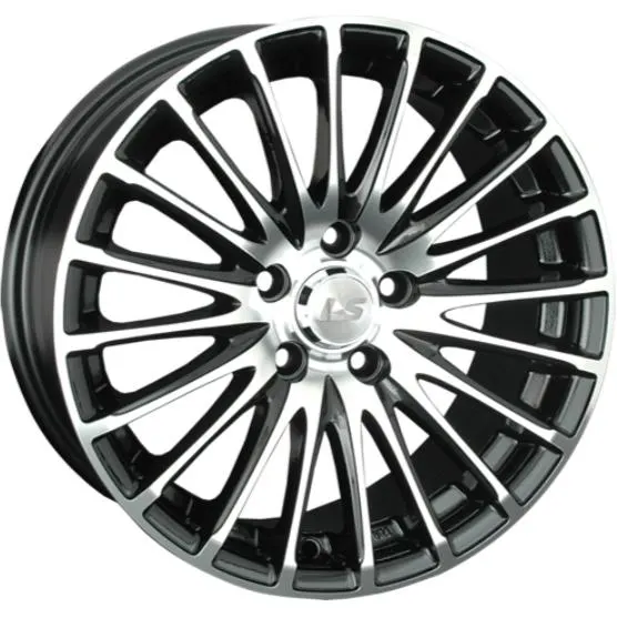 Диски LS 565 6.5x15 5*100 ET38 DIA73.1 BKF Литой