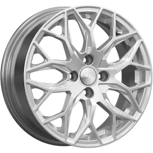 Диски  Скад Фабиан 6x16 4*100 ET41 DIA60.1 Сильвер Литой купить 