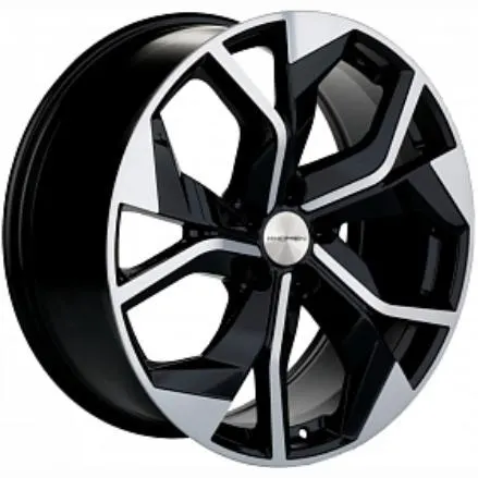 Диски  Khomen KHW 2006 8.5x20 5*112 ET33 DIA66.6 Black-FP Литой купить 
