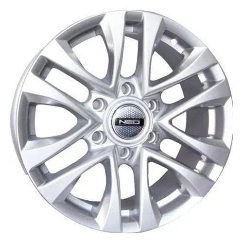 Диски  Neo 732 7.5x17 6*139.7 ET25 DIA106.1 Silver Литой купить 