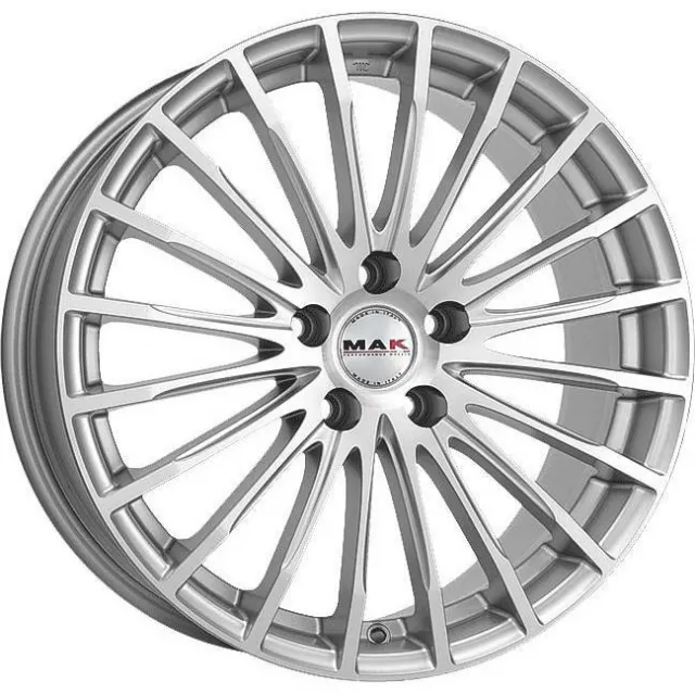Диски MAK Fatale 7.5x17 5*120 ET40 DIA72.6 Silver Литой